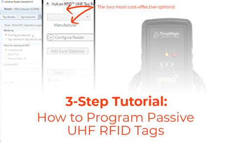 how to program rfid chip|rfid tag setup.